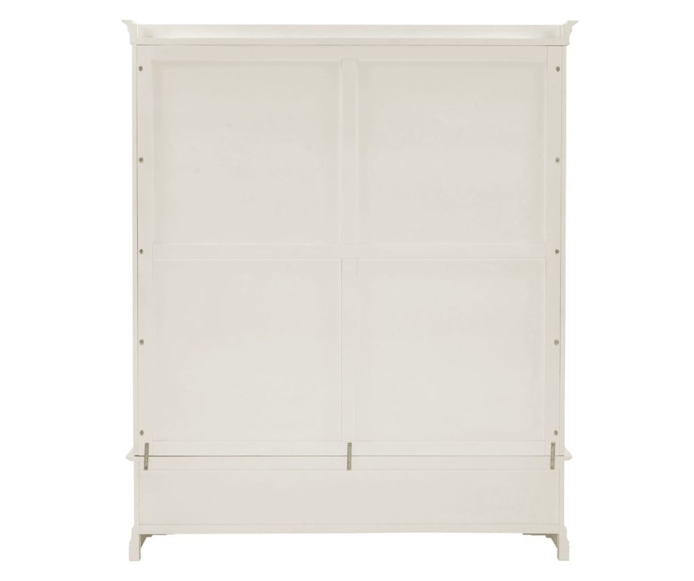 Seconique Furniture Bordeaux Ivory 3 Door Wardrobe 