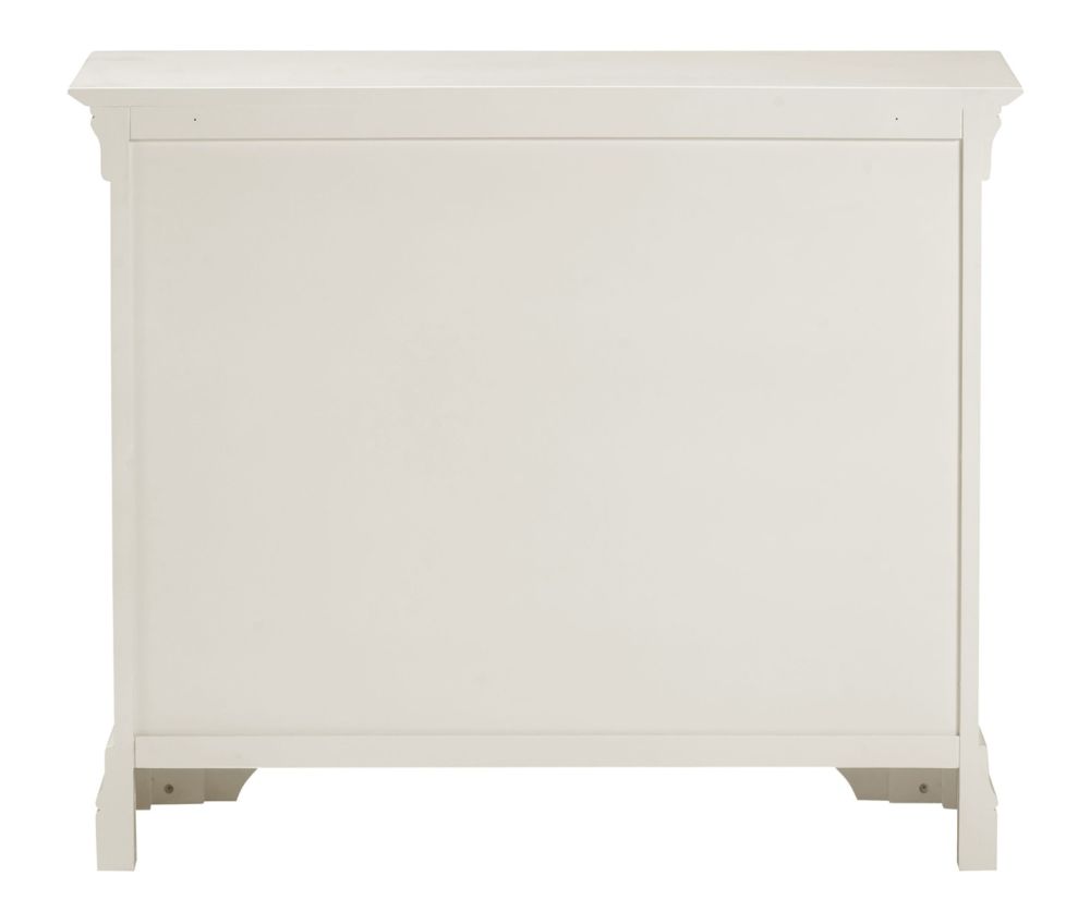  Seconique Furniture Bordeaux Ivory 3 Drawer Chest 
