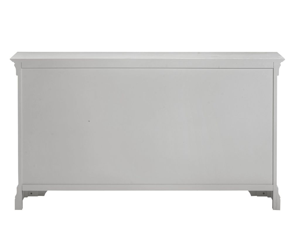  Seconique Furniture Bordeaux Pebble Grey 3+2 Drawer Chest 