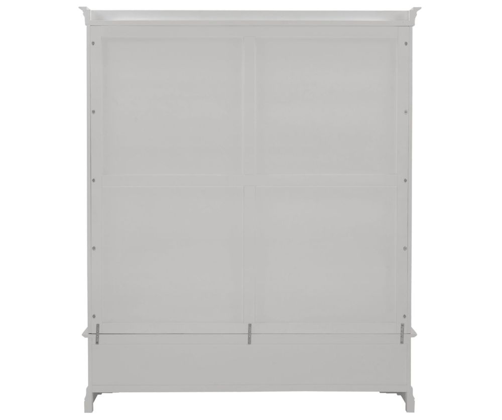 Seconique Furniture Bordeaux Pebble Grey 3 Door Wardrobe  