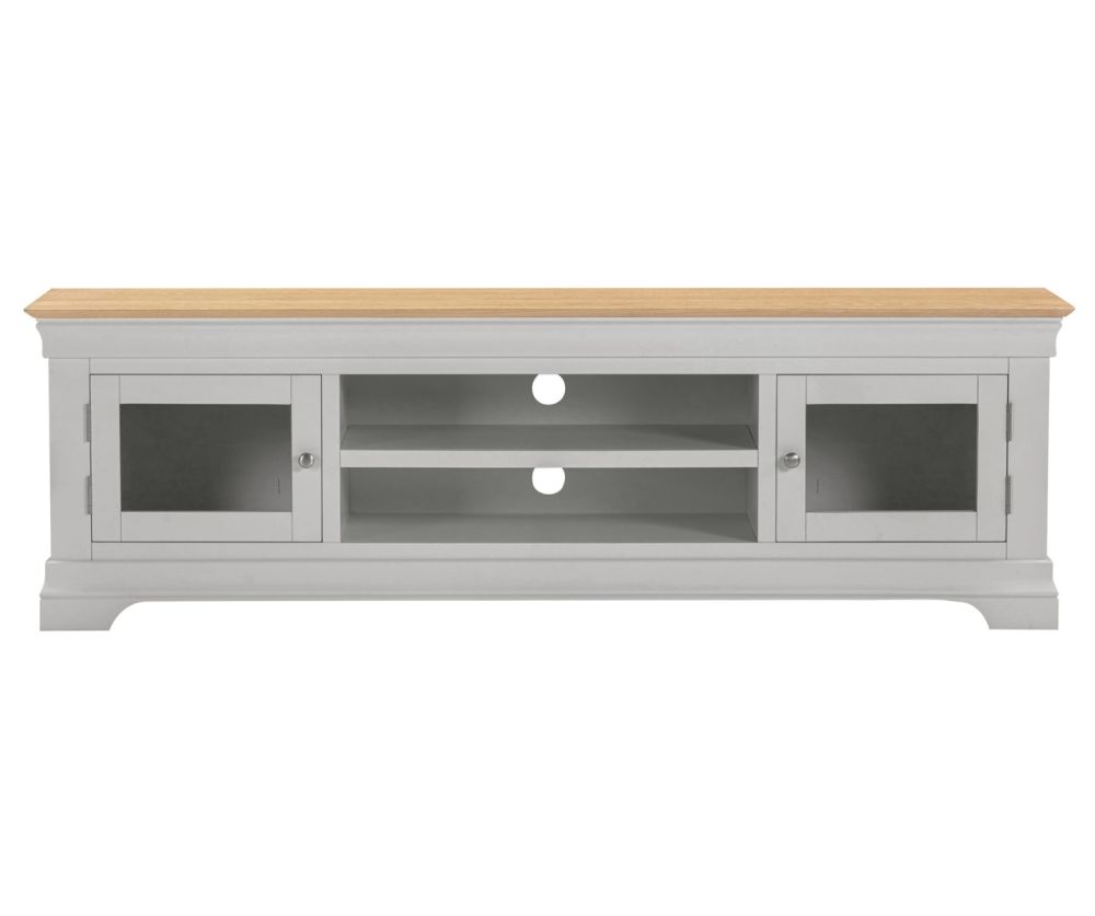 Seconique Furniture Bordeaux TV Stand – Pebble Grey