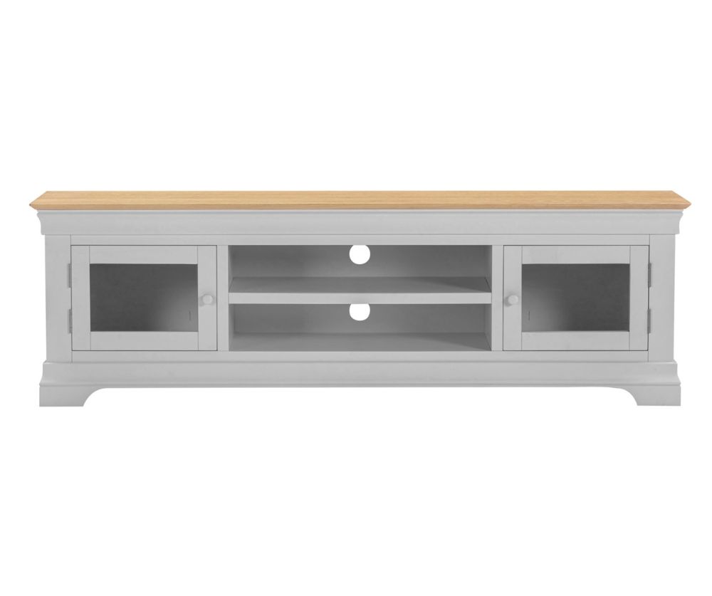 Seconique Furniture Bordeaux TV Stand – Pebble Grey