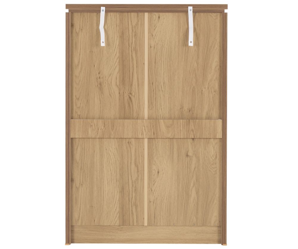 Seconique Furniture Charles 3+2 Drawer Chest – Oak and  Walnut Effect 