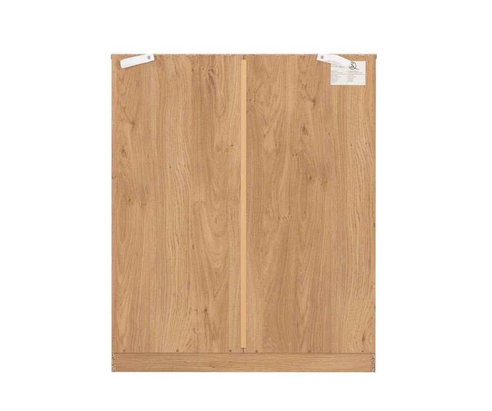 Seconique Furniture Dakota Oak Effect 5 Drawer Chest 