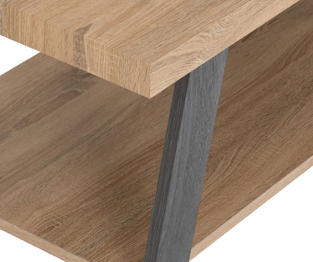  Seconique Furniture Eddie Grey Sonoma Effect Coffee Table