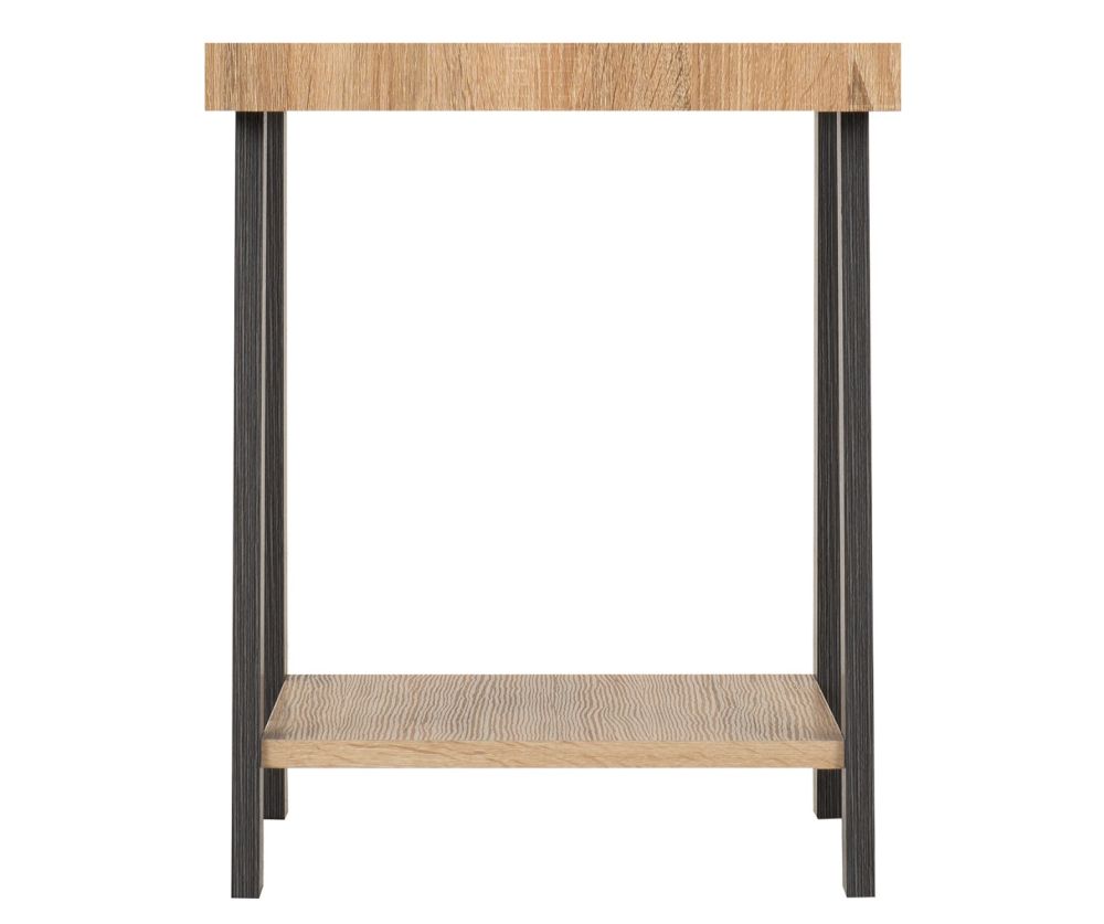 Seconique Furniture Eddie Grey Sonoma Effect Side Table  