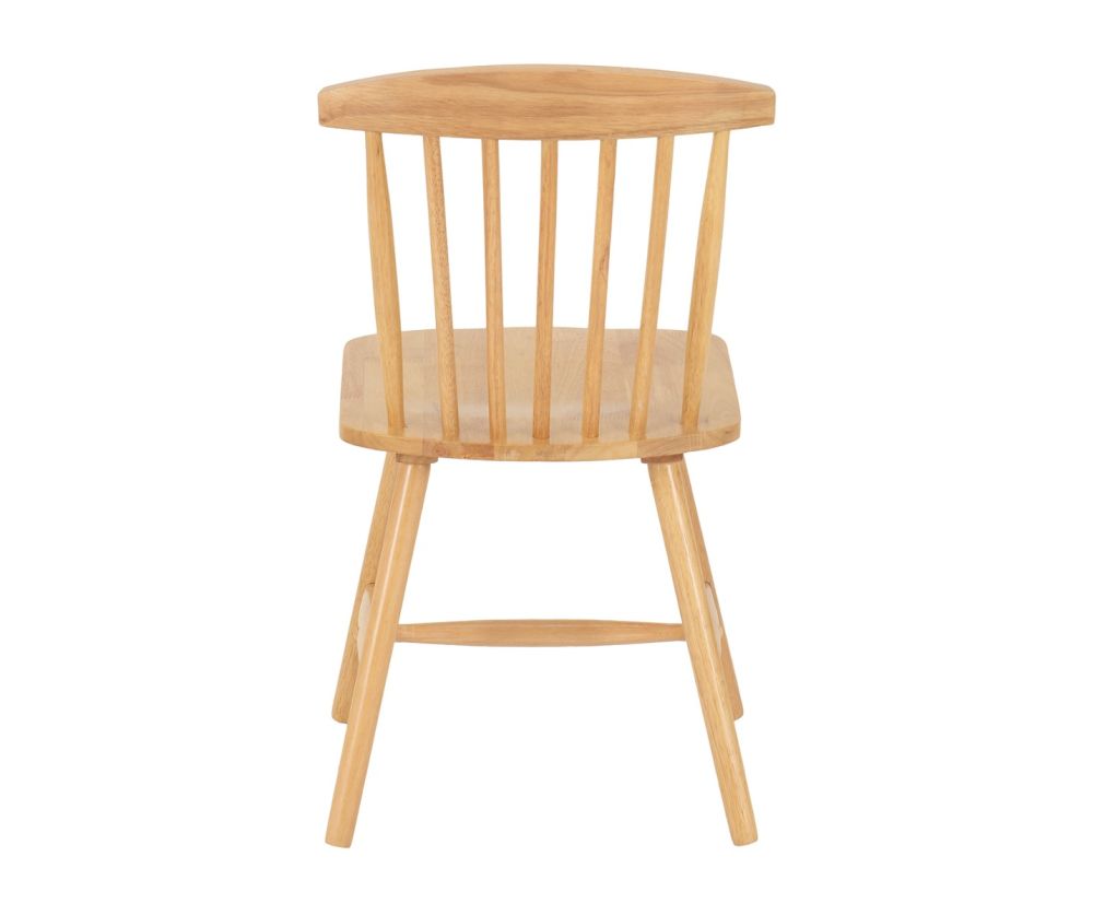  Seconique Furniture Emery Natural Oak Effect Extending Dining Set with 4 Chairs