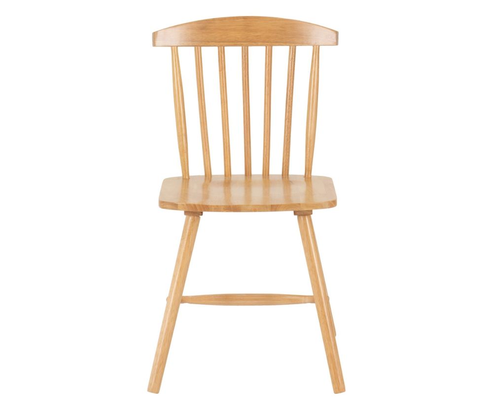  Seconique Furniture Emery Natural Oak Effect Extending Dining Set with 4 Chairs