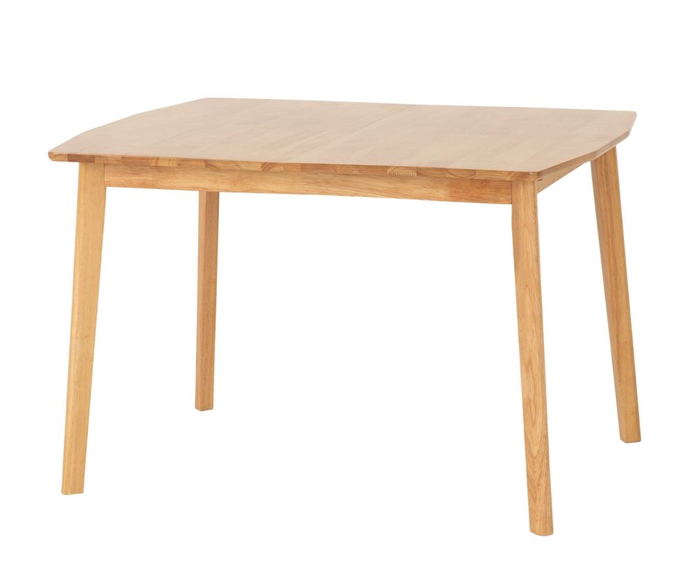  Seconique Furniture Emery Natural Oak Effect Extending Dining Set with 6 Chairs