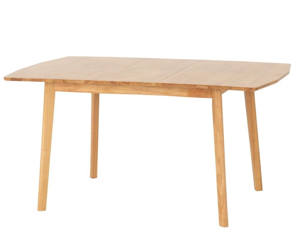   Seconique Furniture Emery Natural Oak Effect Extending Dining Table