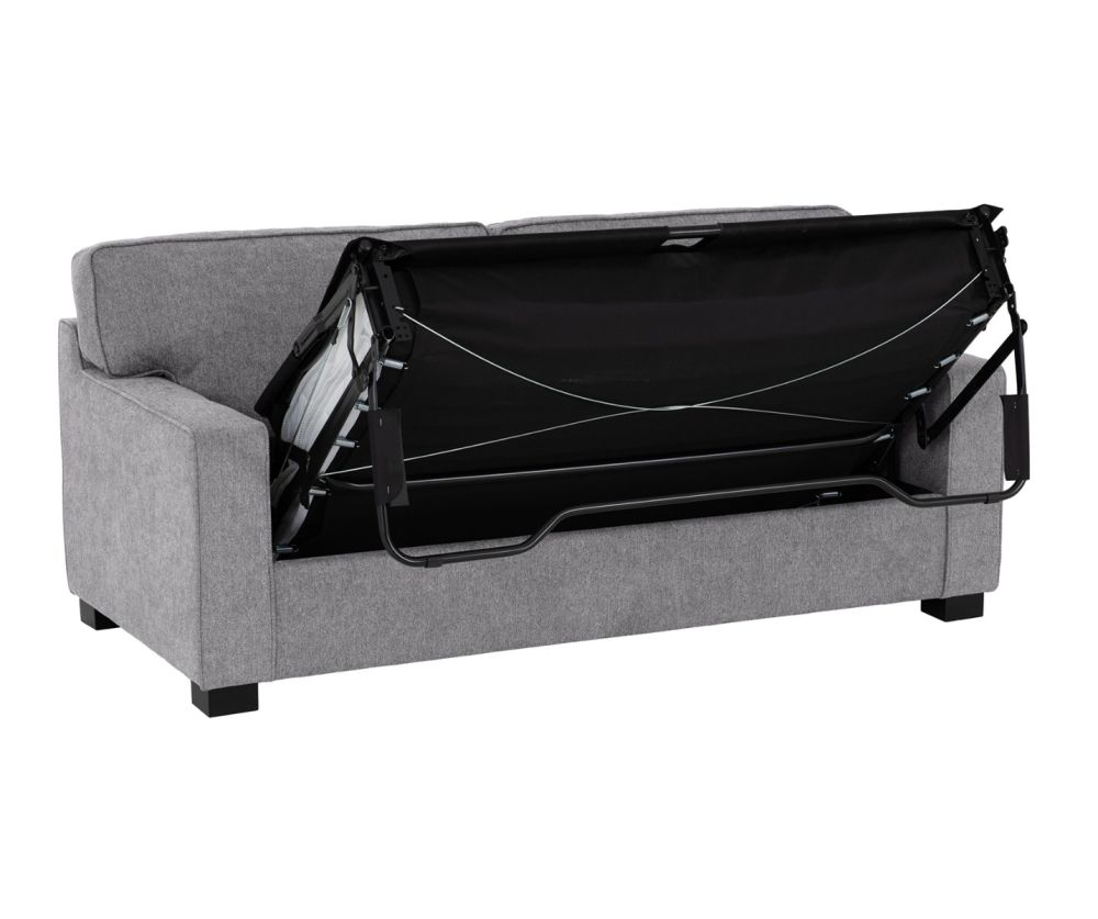 Seconique Furniture Eton Light Grey Fabric Sofa Bed	