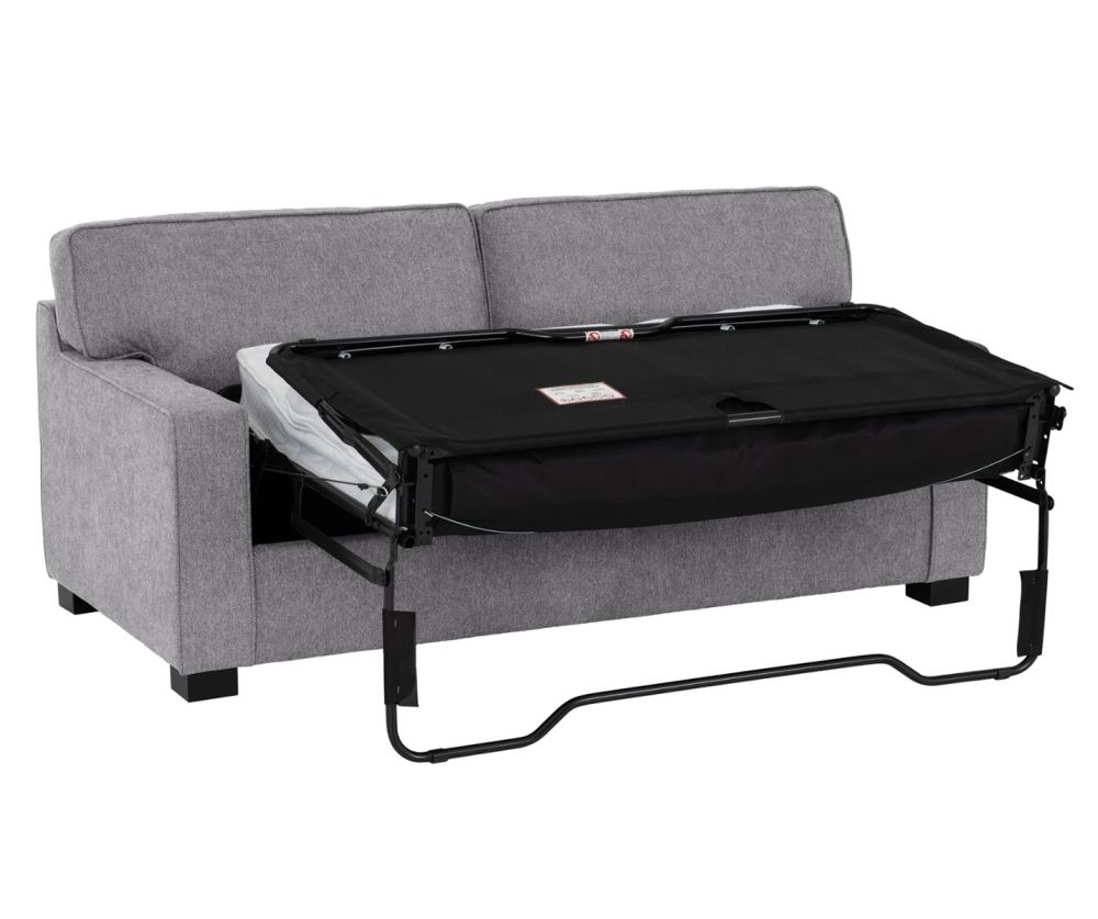 Seconique Furniture Eton Light Grey Fabric Sofa Bed	