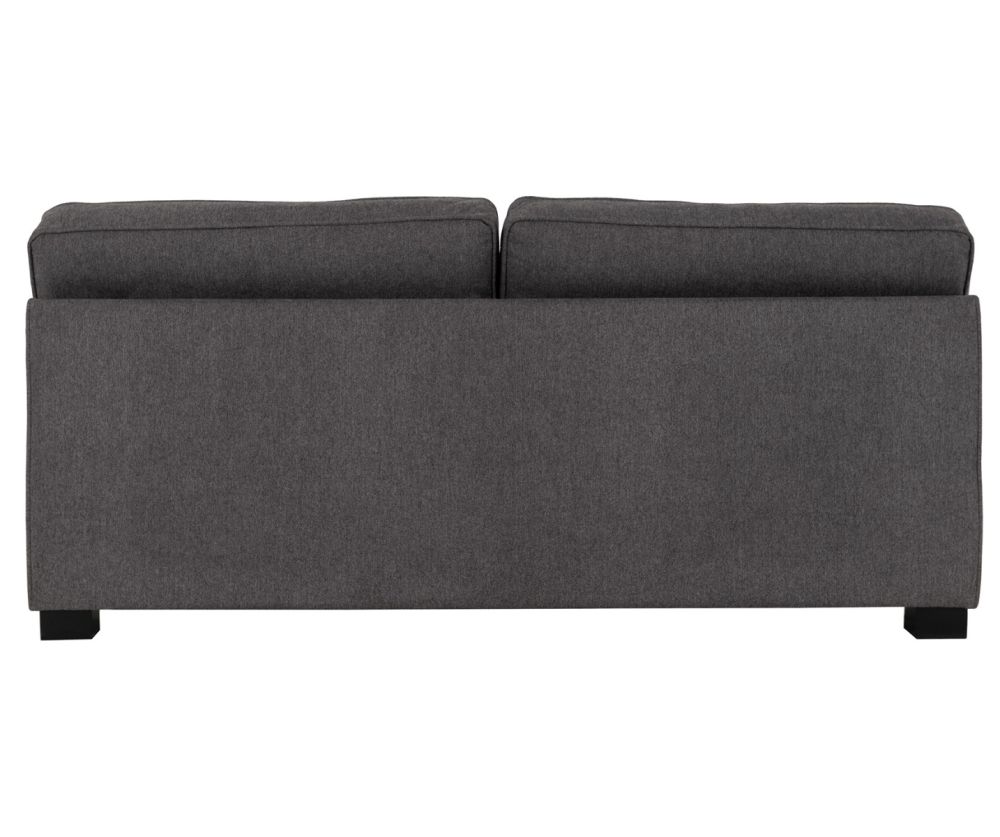 Seconique Furniture Eton Dark Grey Fabric Sofa Bed