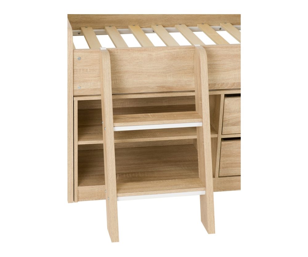 Seconique Furniture Felix Low Sleeper Kids Bed with Storage