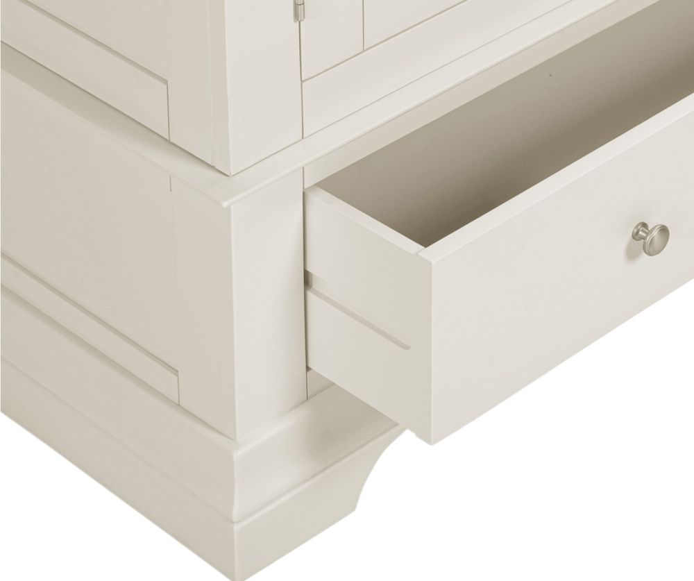 Seconique Furniture Bordeaux Ivory  2 Door Wardrobe 