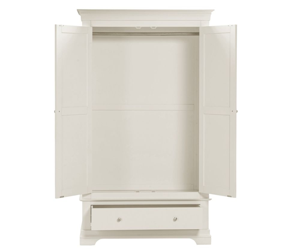 Seconique Furniture Bordeaux Ivory  2 Door Wardrobe 
