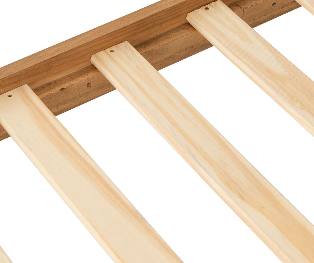  Seconique Furniture Rio Distressed Waxed Pine Bed Frame