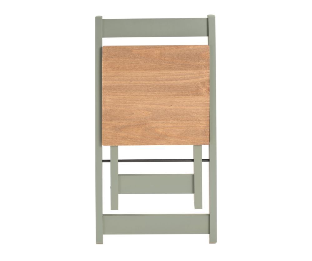  Seconique Furniture Santos Butterfly Dining Set – Green & Distressed Waxed Pine