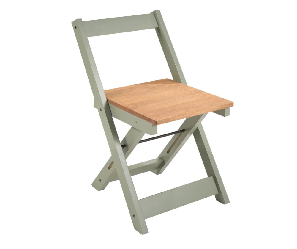  Seconique Furniture Santos Butterfly Dining Set – Green & Distressed Waxed Pine