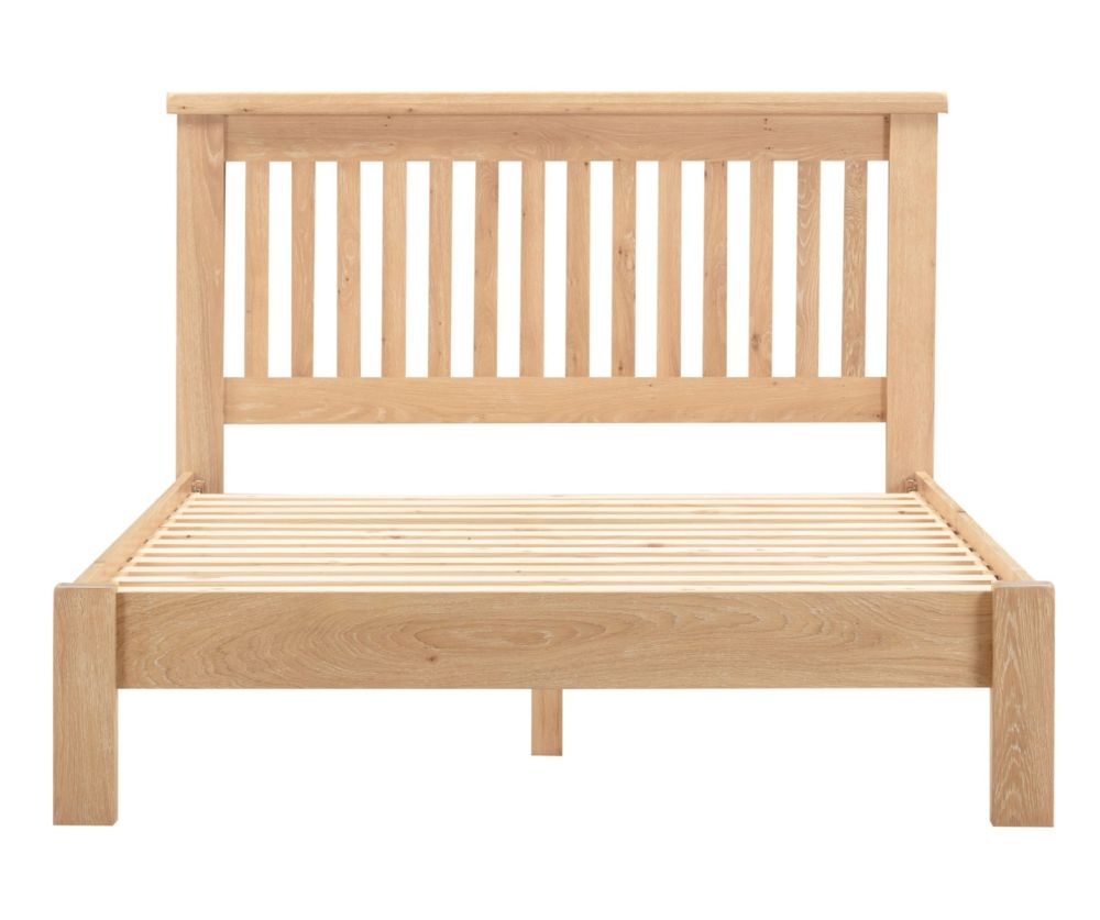  Seconique Furniture Windsor Natural and Oak Low Foot End Bed