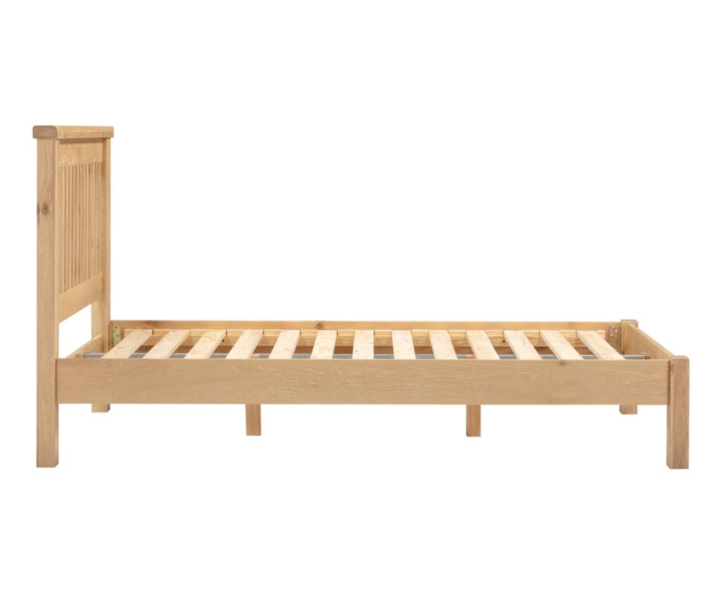  Seconique Furniture Windsor Natural and Oak Low Foot End Bed