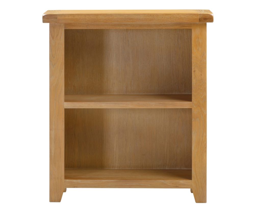 Seconique Furniture Windsor Natural Oak Low Bookcase