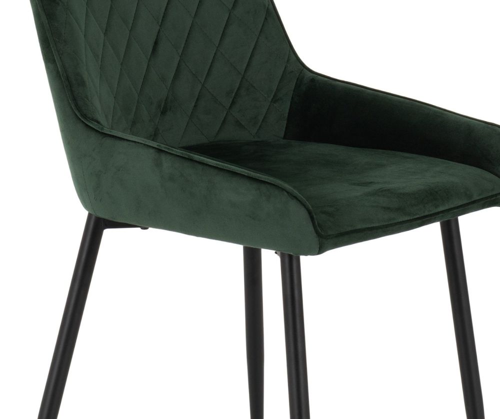  Seconique Furniture Athens Rectangular Dining Set with Avery Chairs