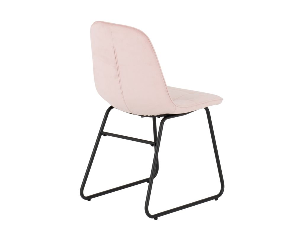 Seconique Furniture Athens Concrete Effect Rectangular Dining Set with Lukas Chairs – Black &  Baby Pink Velvet