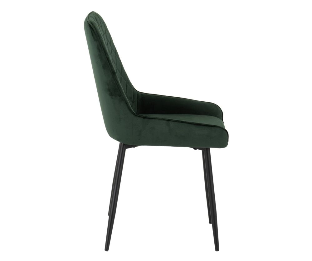  Seconique Furniture Athens Rectangular Dining Set with Avery Chairs