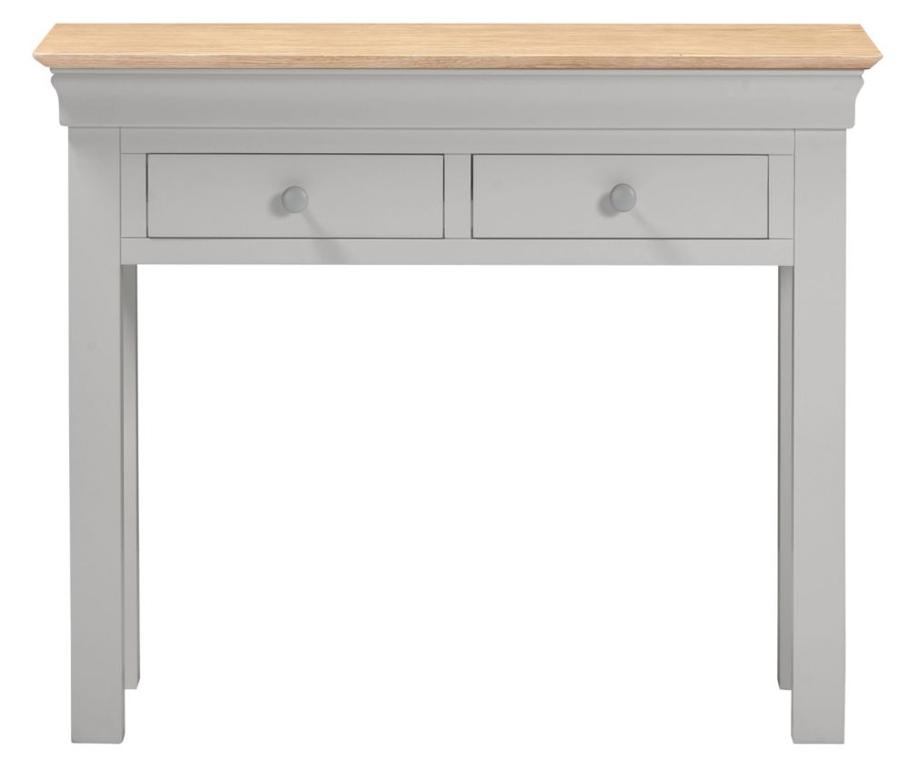  Seconique Furniture Bordeaux Console Table – Pebble Grey 
