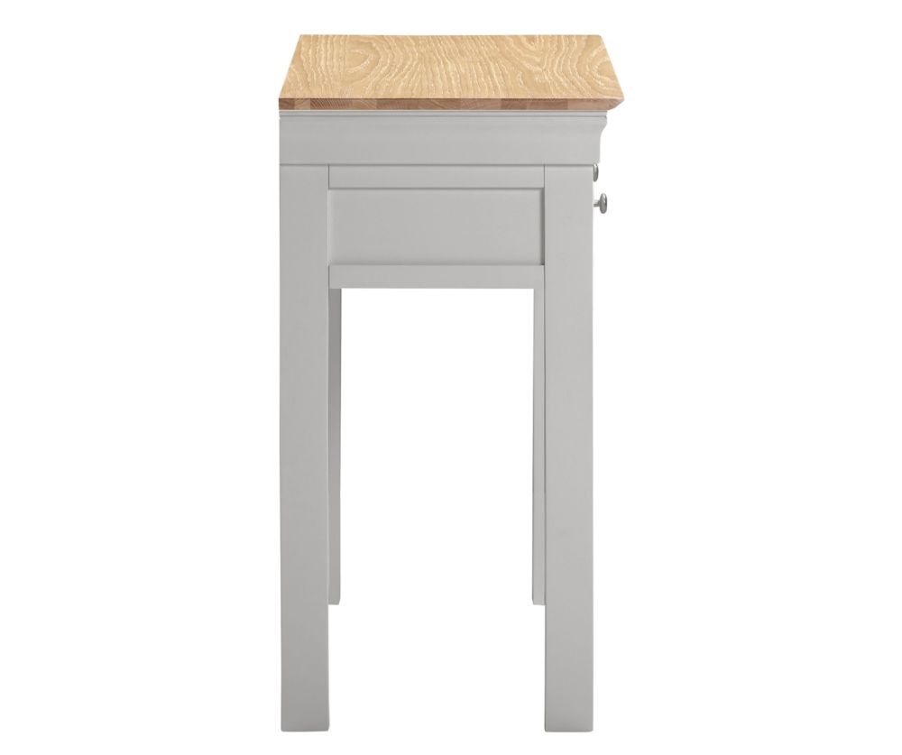  Seconique Furniture Bordeaux Console Table – Pebble Grey 