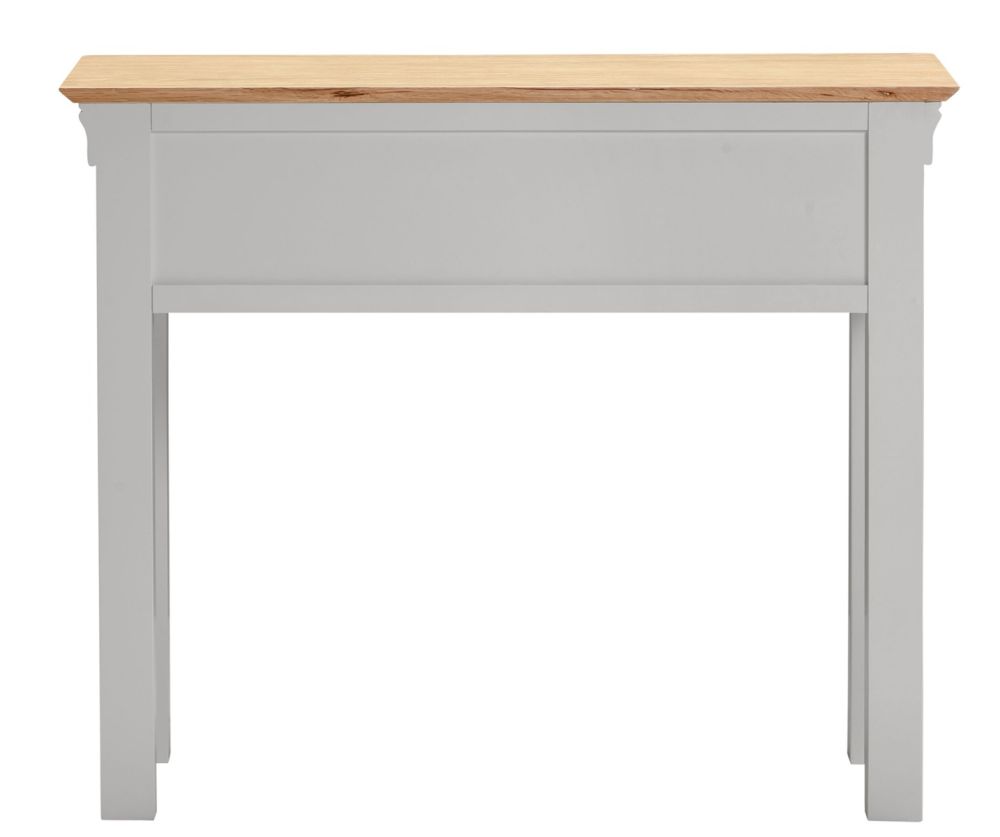  Seconique Furniture Bordeaux Console Table – Pebble Grey 