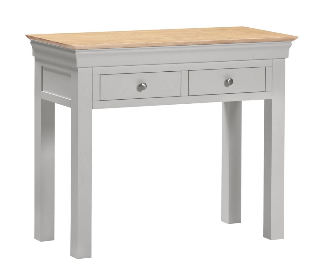  Seconique Furniture Bordeaux Console Table – Pebble Grey 