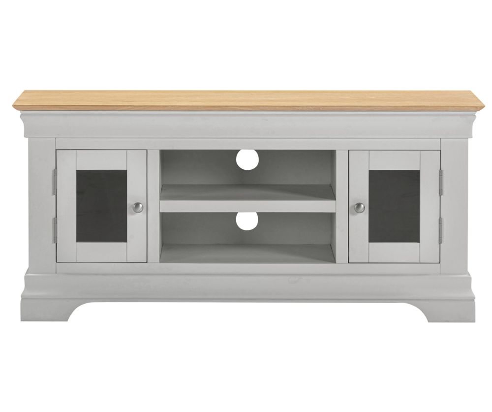Seconique Furniture Bordeaux Small TV Stand – Pebble Grey 
