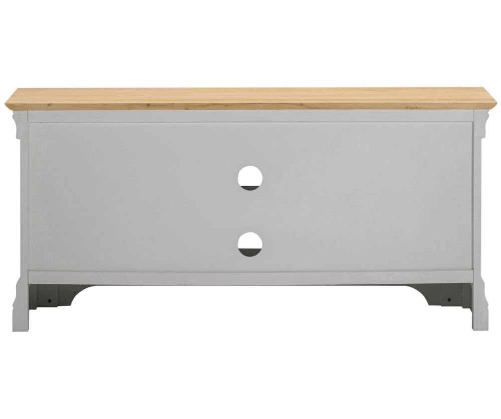 Seconique Furniture Bordeaux Small TV Stand – Pebble Grey 