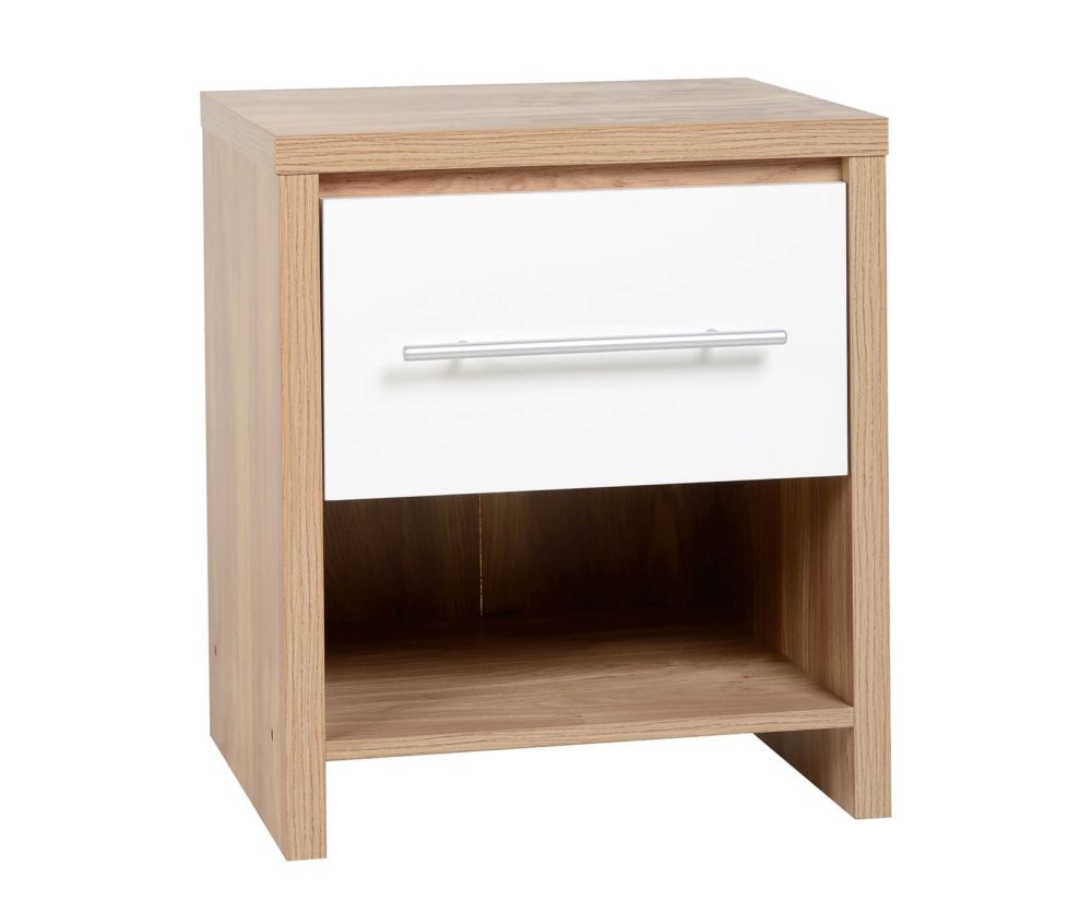 Seconique Seville 1 Drawer Bedside Table