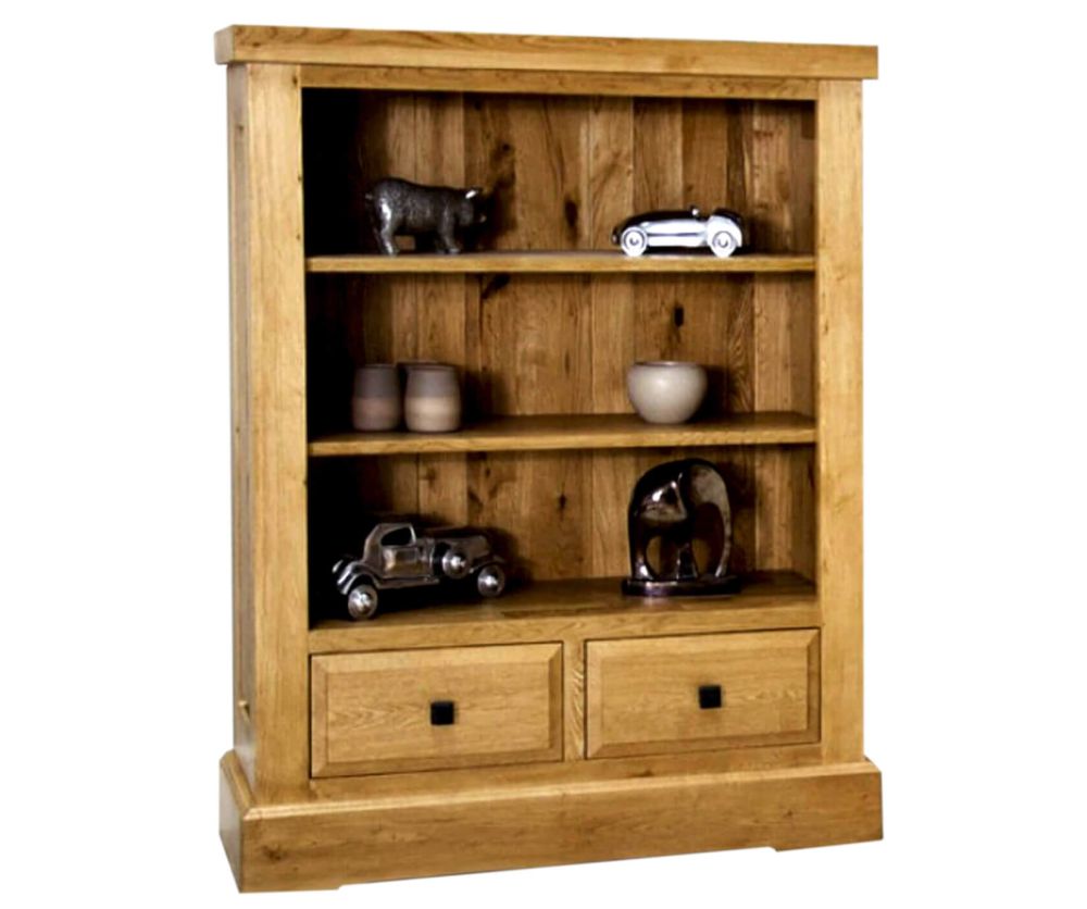 Homestyle GB Deluxe Oak Small Bookcase