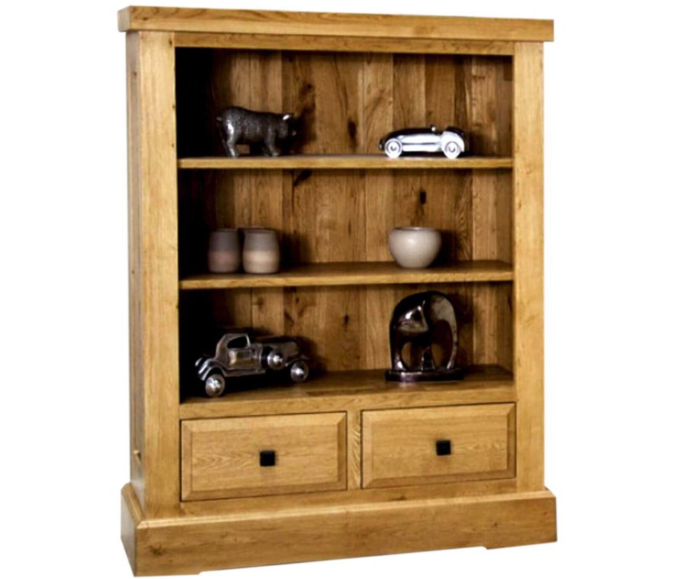 Homestyle GB Deluxe Oak Small Bookcase