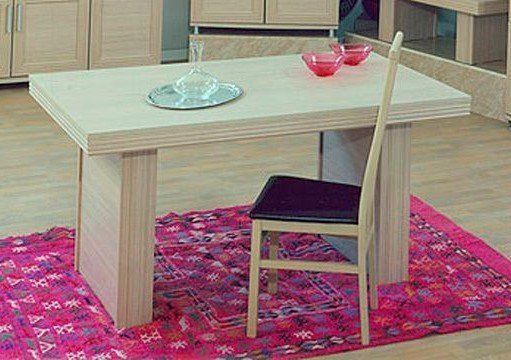 Ben Company Sonia Light Oak Italian Dining Set 