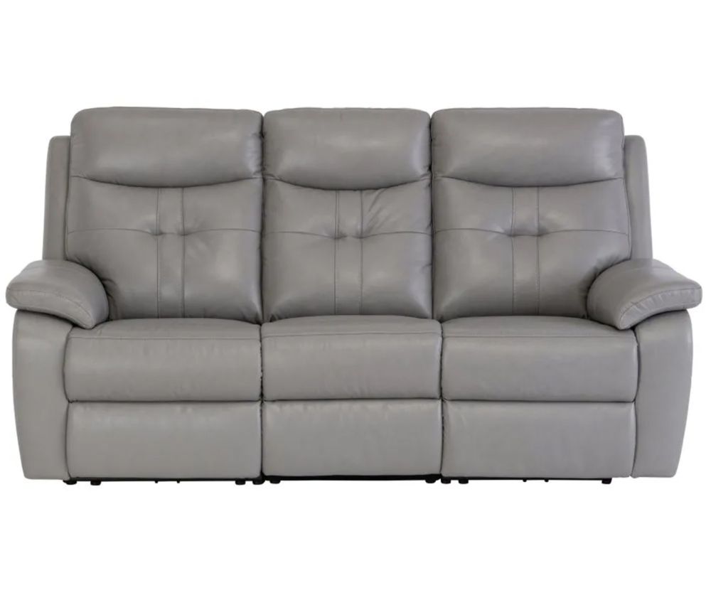 World Furniture Sophia Grey Leather Electric Recliner 3+2 Sofa Set  
