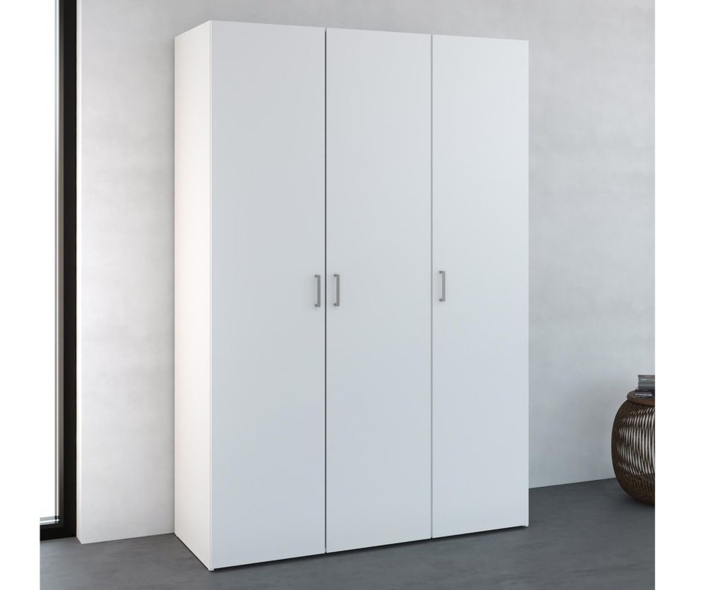 FTG Space White 3 Door Wardrobe (175)