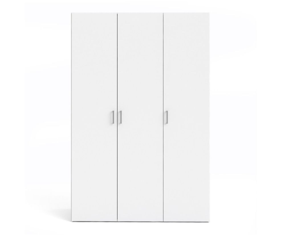 FTG Space White 3 Door Wardrobe (175)