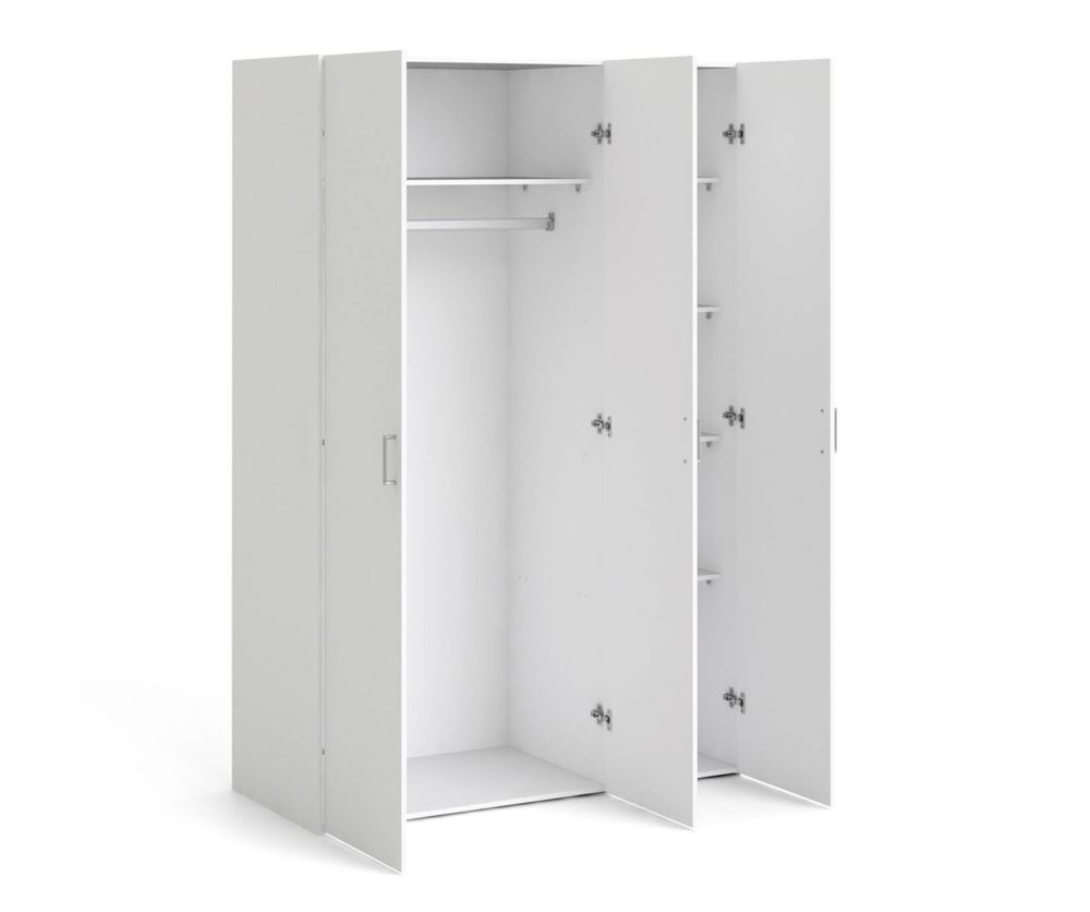 FTG Space White 3 Door Wardrobe (175)