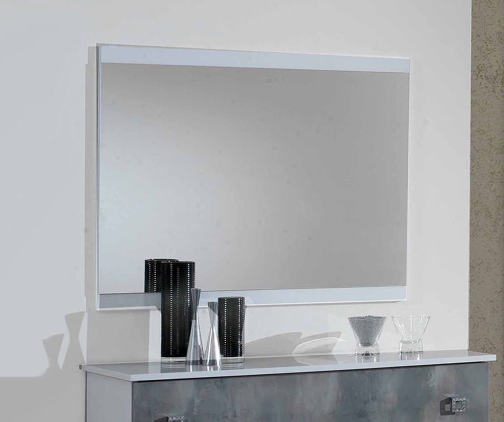 Ben Company Stella White Finish Italian Mirror