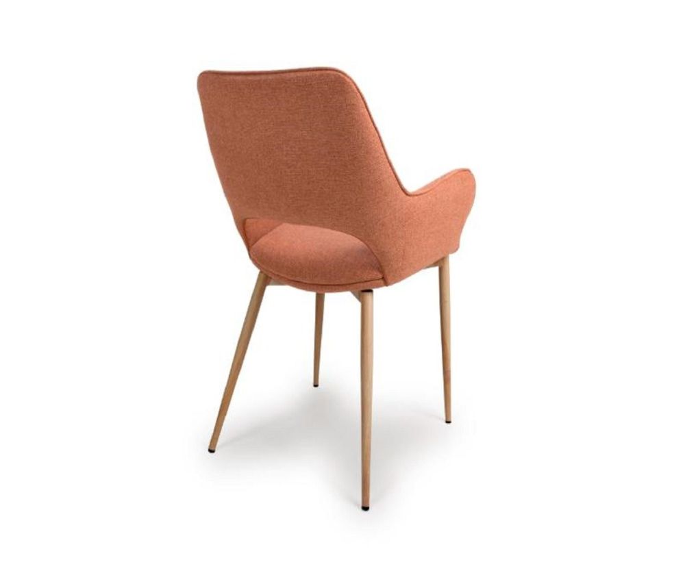 Furniture Link Sydney Brick Dining Chair in Pair