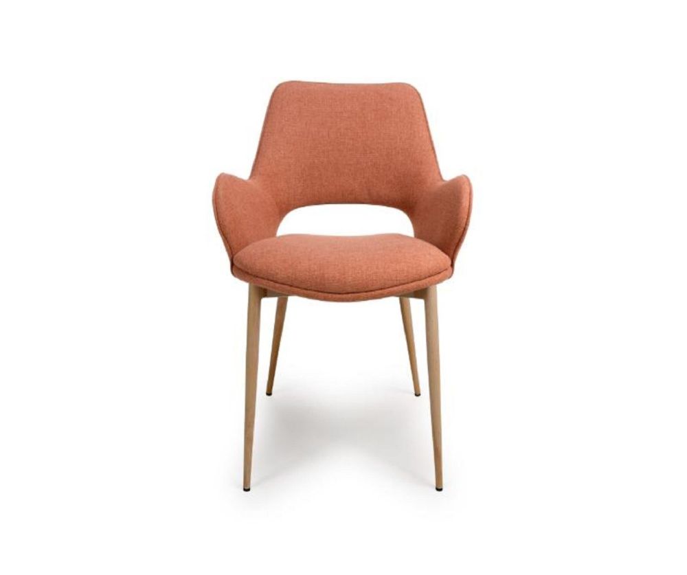 Furniture Link Sydney Brick Dining Chair in Pair