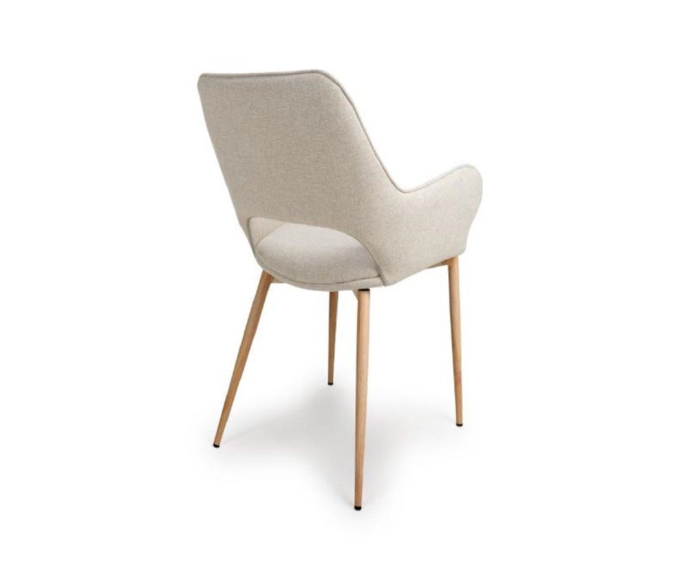 Furniture Link Sydney Natural Dining Chair in Pair