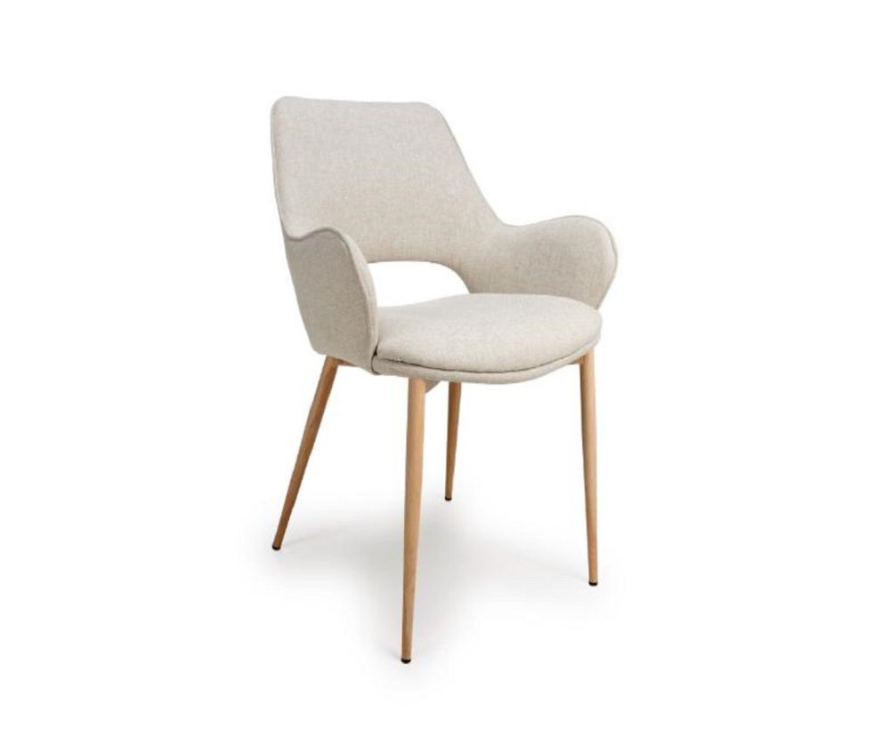 Furniture Link Sydney Natural Dining Chair in Pair