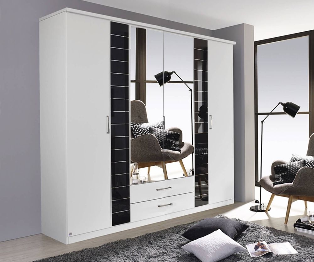 Rauch Terano Wardrobe with Cornice