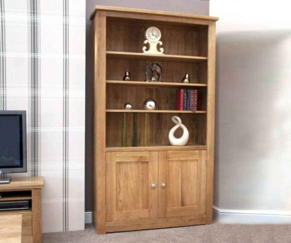 Homestyle GB Torino Oak 2 Door Bookcase